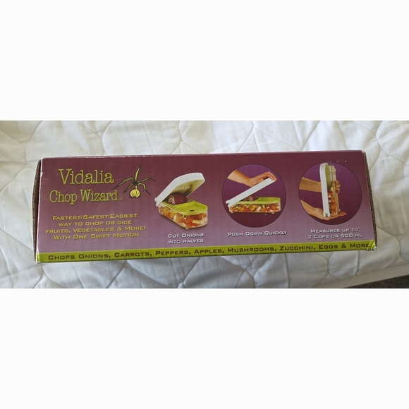 Vidalia Chop Wizard with Bonus Dicer Blade - Picture 4 of 5